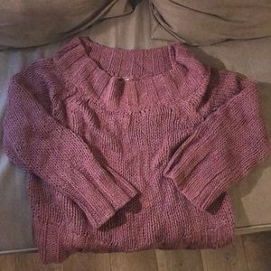 Free People knit sweater